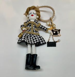 Fashionista Doll Bag Charm