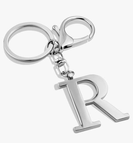 Alphabet Initial Letter Bag Charm