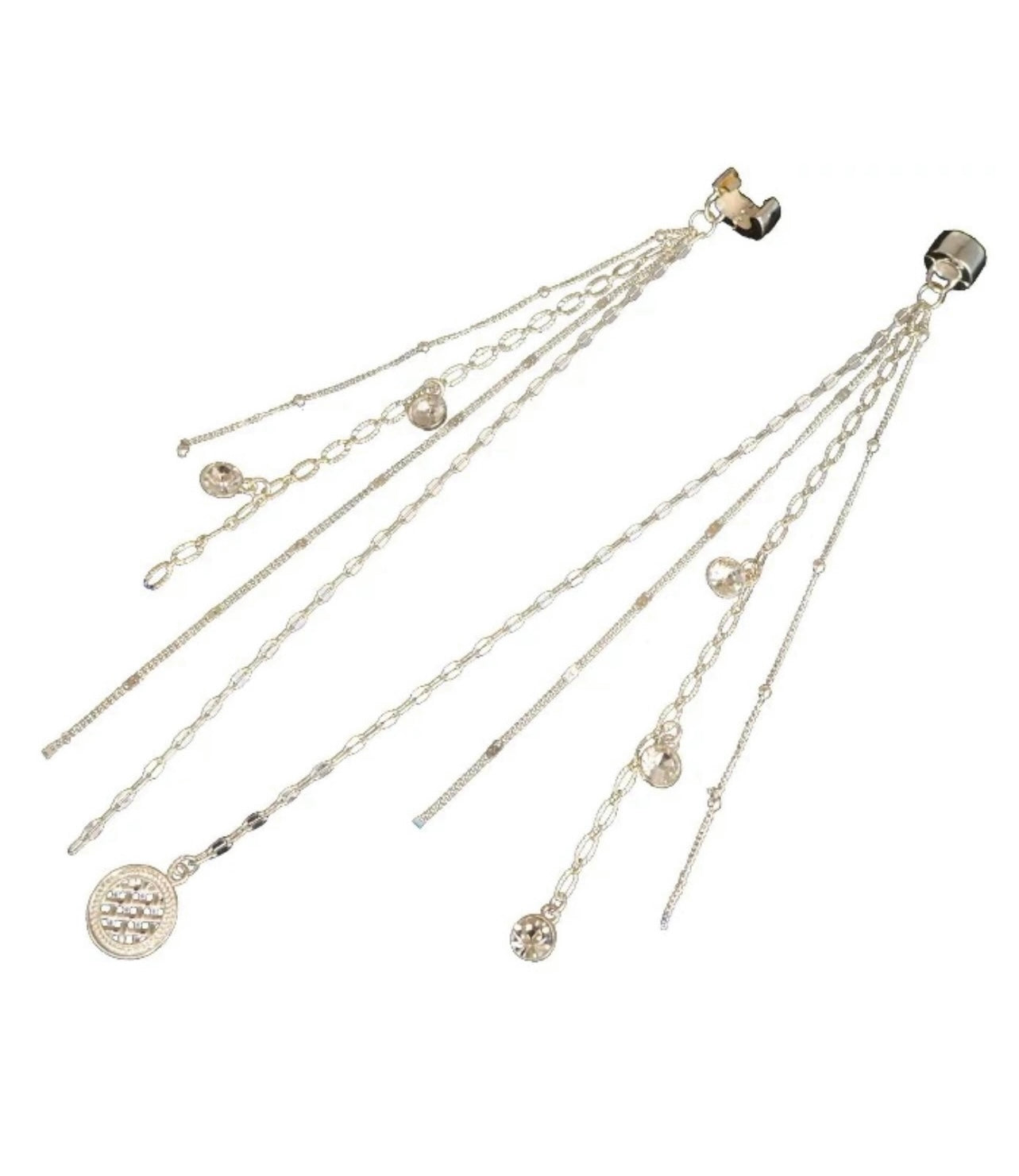 KELA Hair Jewellery pieces feature bohemian pendants to dangle gp sale Half Ponytail Halo – Kela Hair Jewellery main image 2