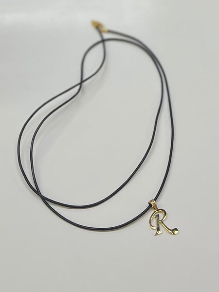 Initial Rope Necklace