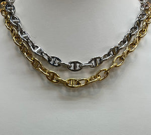Gucci Inspired Chain Link Necklace
