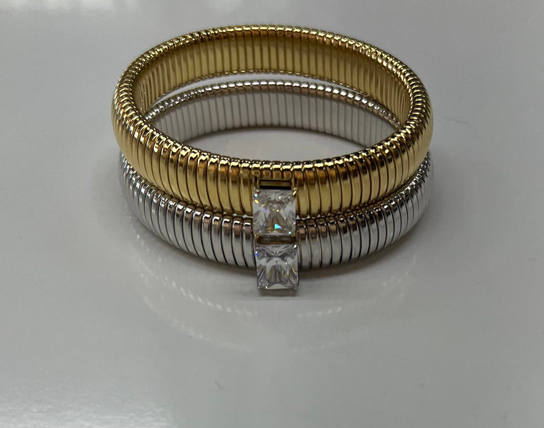 Coil Bling Bracelet