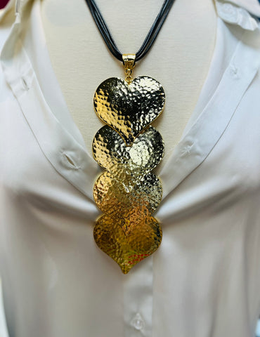 Triple Heart Necklace