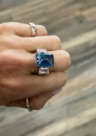 Blue Sapphire Ring