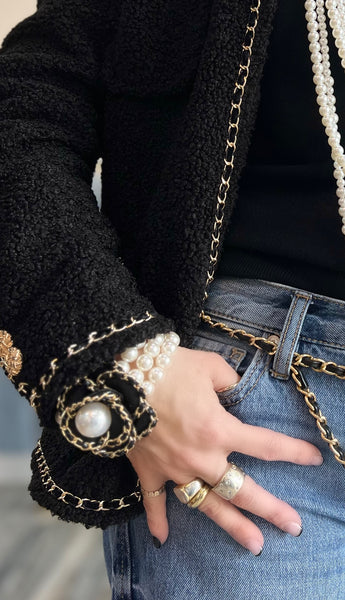 Rose Pearl Bracelet