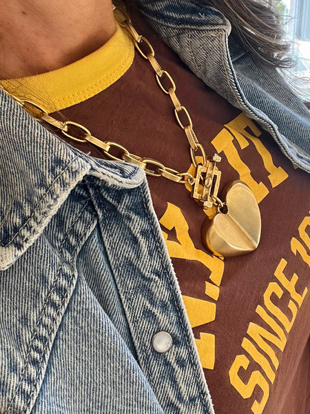 Heart Toggle Necklace