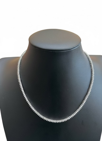 Not Your Basic Tennis Necklace