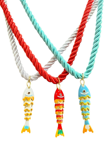 Sardine Rope Necklace