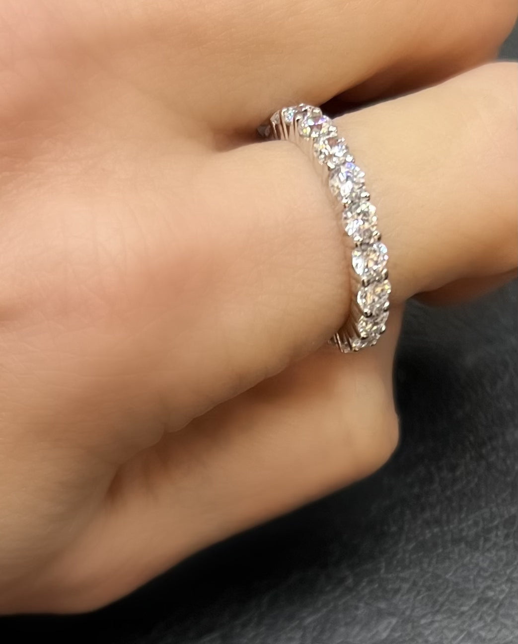 3MM Round Diamond Ring