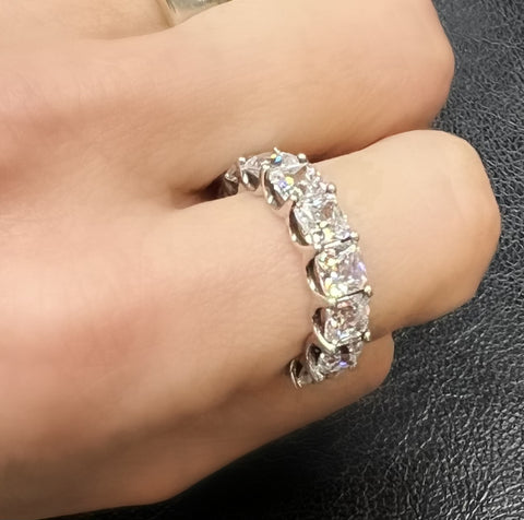 5MM Radiant Diamond Ring