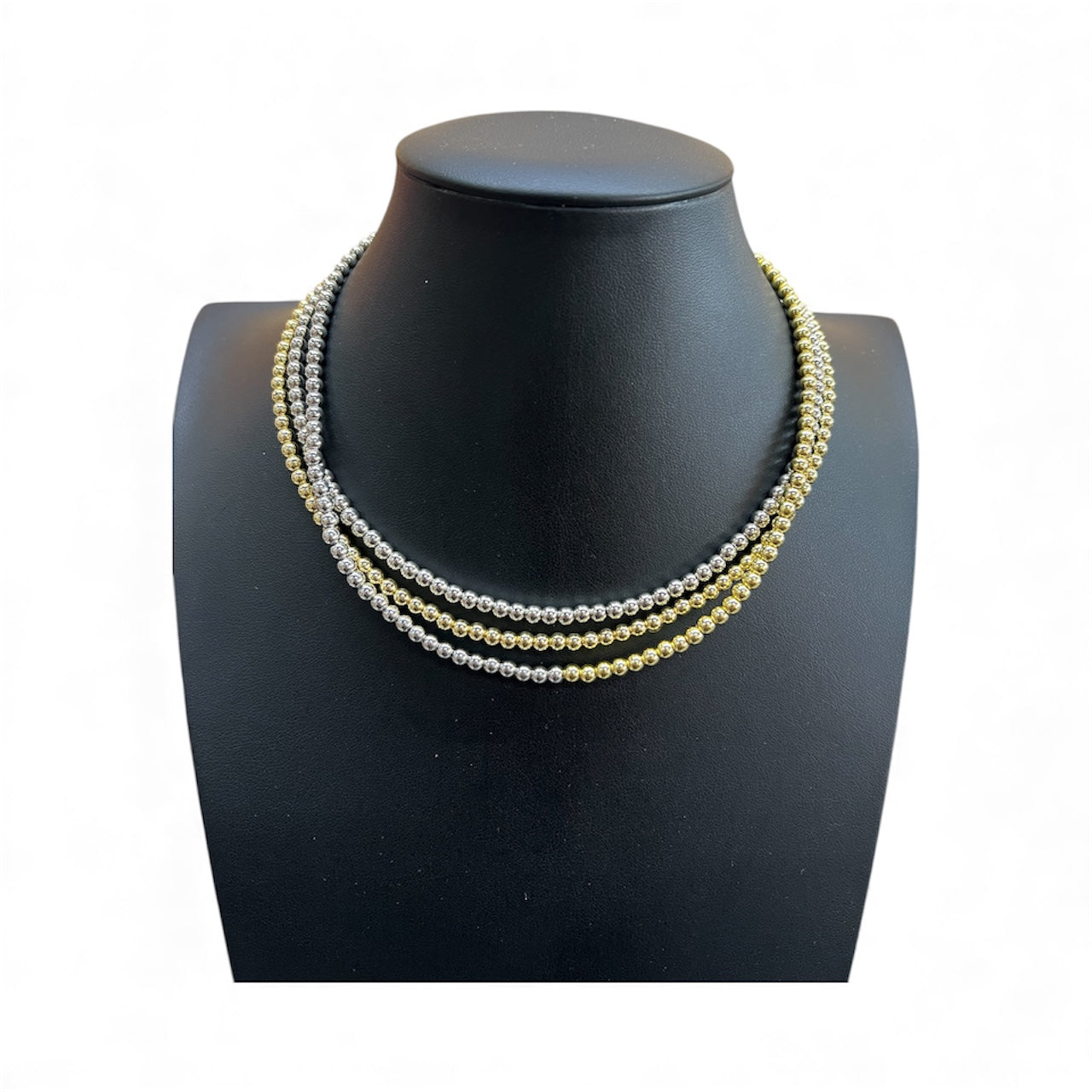 Beaded Armor 3MM Beaded Necklace