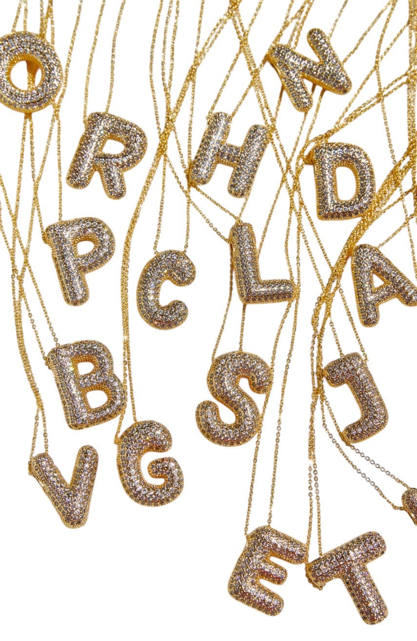 Alphabet Initial Necklace
