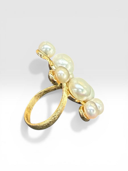 Pearl Statement Ring