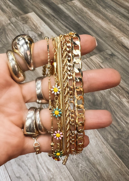 Gold Anklets