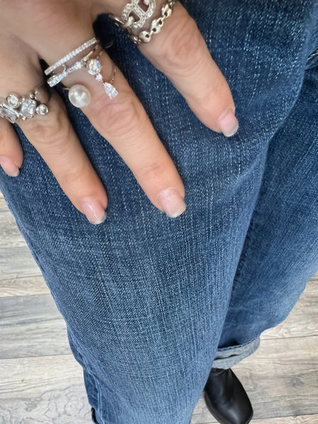 Pearl/Bow Ring