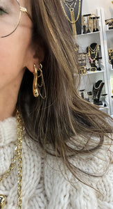 Long Tear Drop Earring