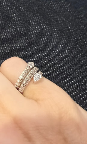 Sparkly Arrow Ring