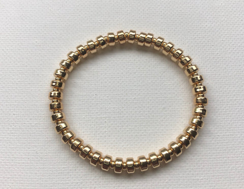 Rondel Beaded Bracelet