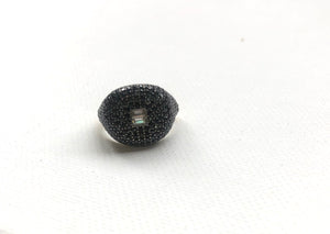 Black Stone Pinky Ring