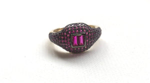 Pink Ruby Stone Ring