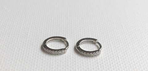 Silver Classic Huggies