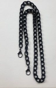 Matte Black Mask Chain
