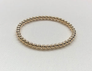 Gold Ball Beaded Bracelet