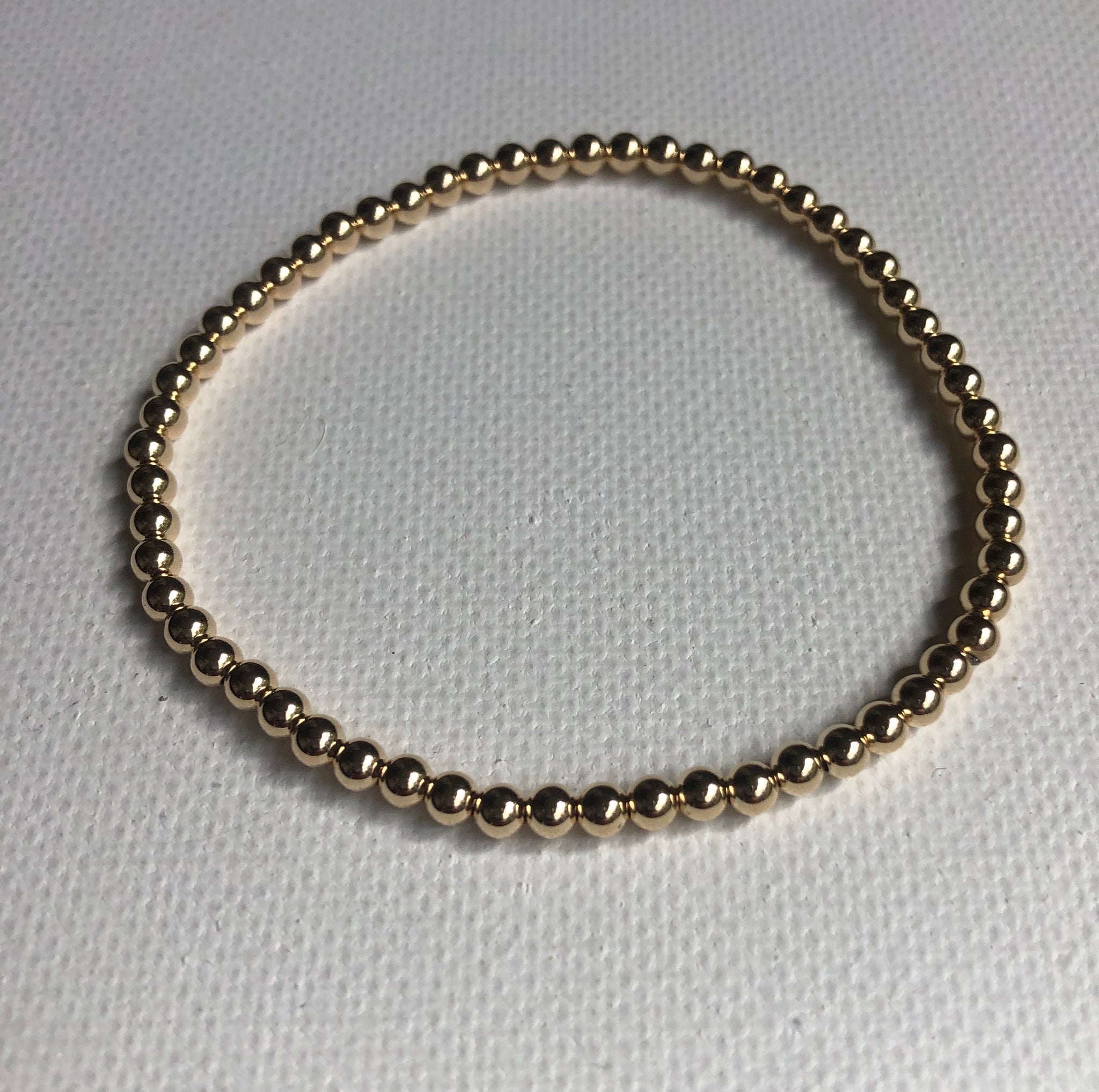 Gold Ball Beaded Bracelet