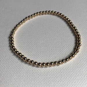Gold Ball Beaded Bracelet