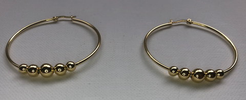Gold Ball Hoop