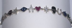 Rainbow Charm Bracelet