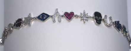 Rainbow Charm Bracelet