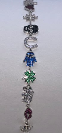 Rainbow Charm Bracelet