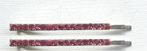 Pink Pair Barrette