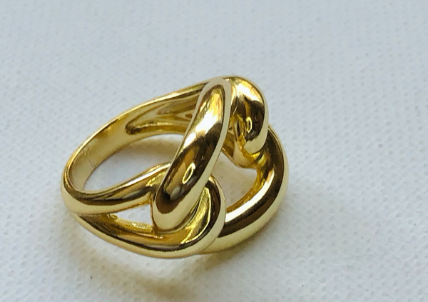 Gold Chain Ring