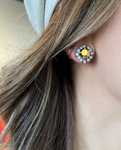 Crystal Stud Earrings